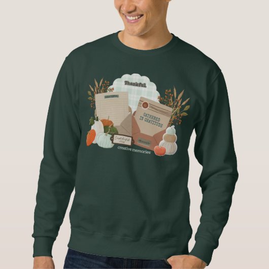 Croptoberfest 2026 Sweatshirt Heren Basic (Voorkant)
