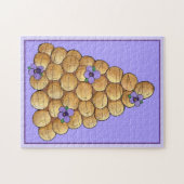 Croquembouche Choux Bun Cream Puffs Wedding Cake Legpuzzel (Horizontaal)