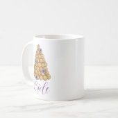 Croquembouche Choux Pastry Weddenschap Cake Bride Koffiemok (Voorkant links)