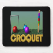 Croquet 5 muismat (Voorkant)