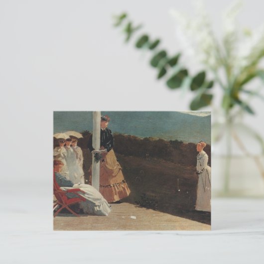 Croquet Briefkaart (Staand voorkant)