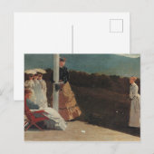 Croquet Briefkaart (Voorkant / Achterkant)