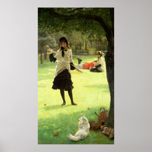 Croquet, c.1878 poster (Voorkant)