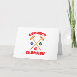 Croquet Champion Kaart