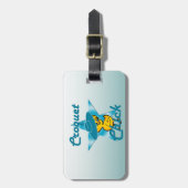 Croquet Chick #7 Bagagelabel (Voorkant verticaal)