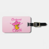 Croquet Chick #8 Bagagelabel (Voorkant horizontaal)