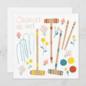 CROQUET DE HELE DAG Gazon Spelletjes Schattigee Gr (Voorkant / Achterkant)