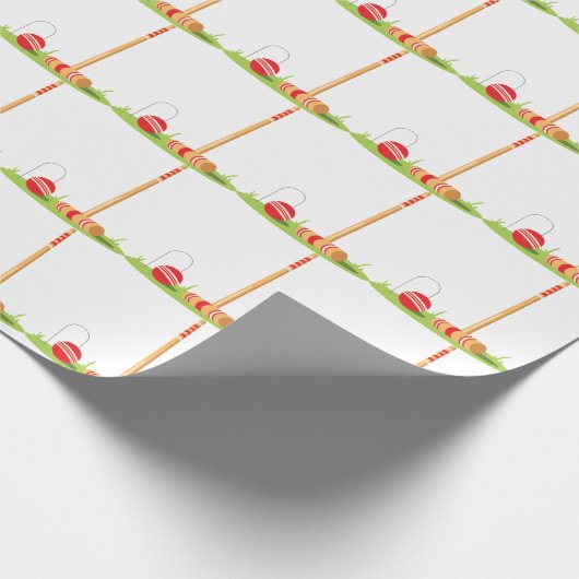 Croquet Game Cadeaupapier (Hoek)