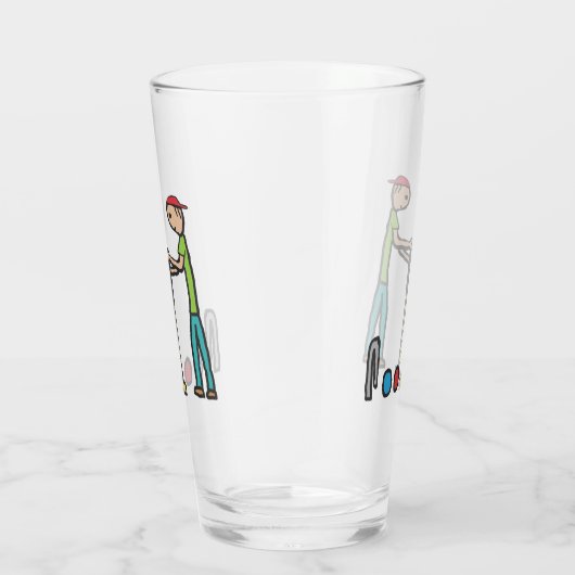 Croquet Glas (Rechts)