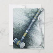 Croquet Invitation Kaart (Voorkant)