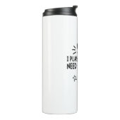 Croquet: Ja, ik ski als een meisje. Heb je een les Thermosbeker (Gedraaid links)