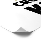 Croquet King-kampioen Poster (Hoek)