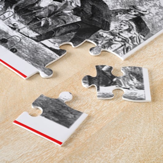 croquet legpuzzel (Zijkant)