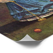 Croquet op Homer Winslow (beste kwaliteit) Poster (Hoek)