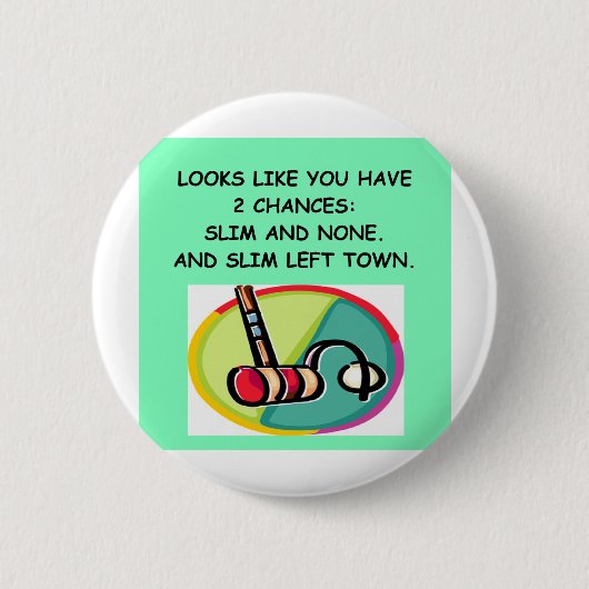 croquet.png ronde button 5,7 cm (Voorkant)