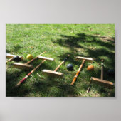 Croquet Poster (Voorkant)