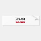Croquet Rocks Bumpersticker (Voorkant)