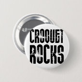 Croquet Rocks Ronde Button 5,7 Cm (Voorkant /achterkant)