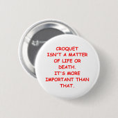 croquet ronde button 5,7 cm (Voorkant /achterkant)