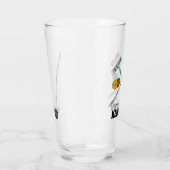 Croquet Set, Lawn Games, aangepast Glas (Rechts)