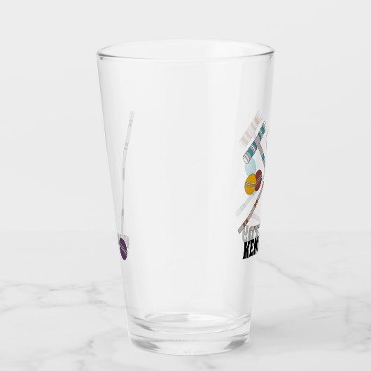 Croquet Set, Lawn Games, aangepast Glas (Rechts)