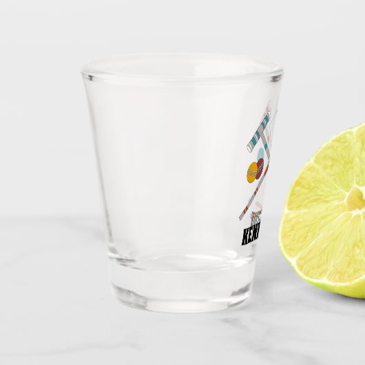 Croquet Set, Lawn Games, aangepast Shot Glas (Links)