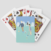 Croquet speelkaarten (Achterkant)