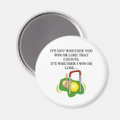 CROQUET-speler Magneet (Voorkant / Achterkant)