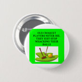 CROQUET-spelergrap Ronde Button 5,7 Cm (Voorkant /achterkant)