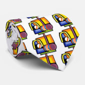 Croquet Stropdas (Opgerold)