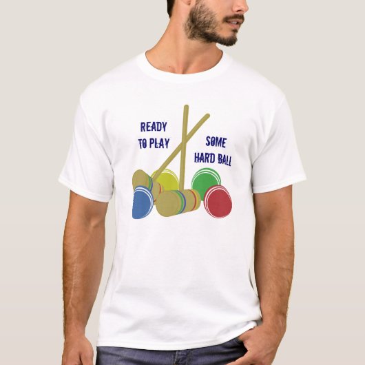 Croquet T-shirt (Voorkant)