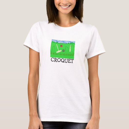 Croquet T-shirt (Voorkant)
