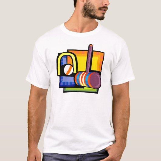 Croquet T-shirt (Voorkant)