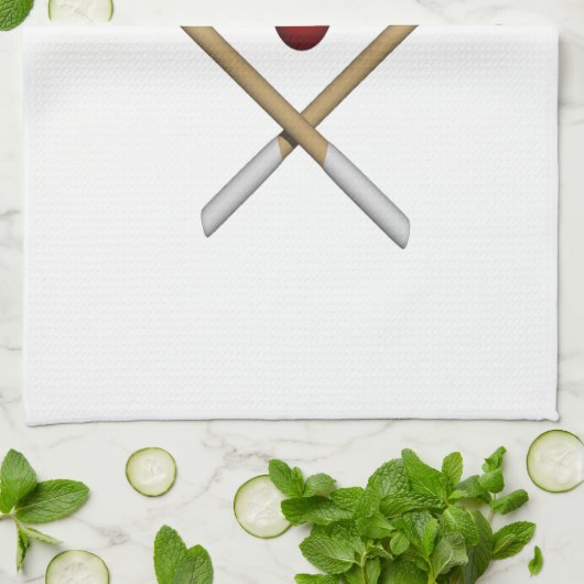 Croquet Theedoek (Gevouwen)