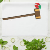 Croquet Theedoek (Gevouwen)