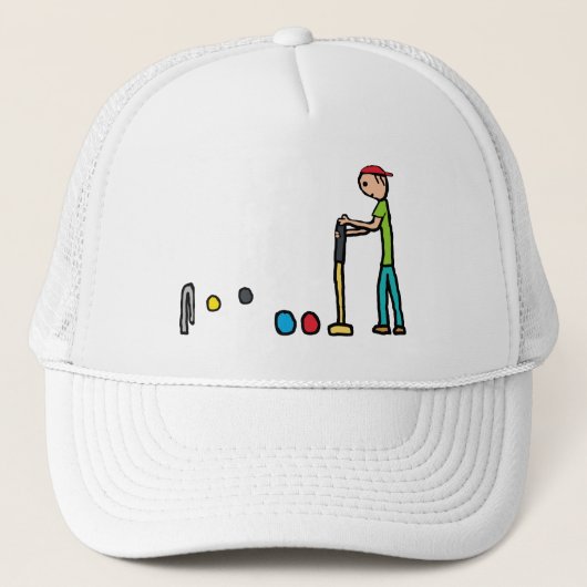 Croquet Trucker Pet (Voorkant)