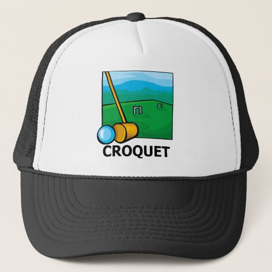 Croquet Trucker Pet (Voorkant)