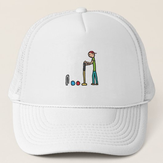 Croquet Trucker Pet (Voorkant)
