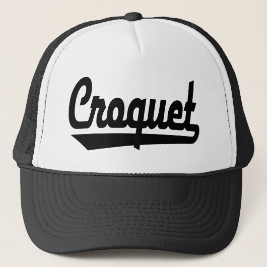 croquet trucker pet (Voorkant)