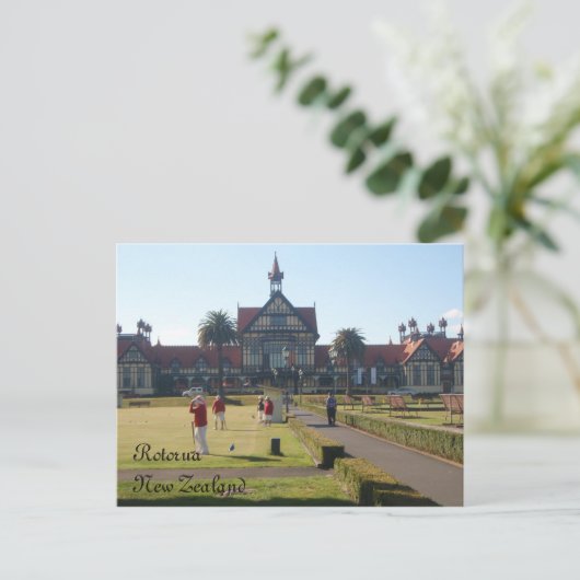 Croquet voor het briefkaart van het museum van Rot (Staand voorkant)