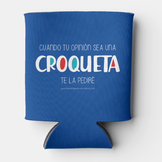 Croqueta Blikjeskoeler (Voorkant)