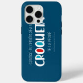 Croqueta Case-Mate iPhone Case (Achterkant)