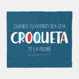 Croqueta Fleece Deken