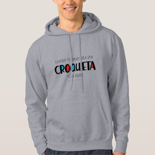 Croqueta Hoodie (Voorkant)
