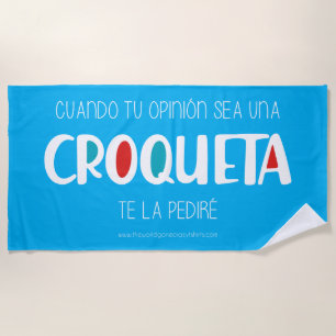 Croqueta Strandlaken