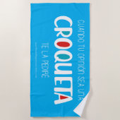 Croqueta Strandlaken (Voorkant)