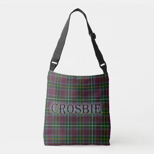 Crosbie Tartan Crossbody Tas (Voorkant)