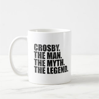 Crosby name, Crosby The Man The Myth The Legend Koffiemok