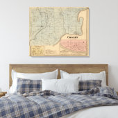 Crosby, Ohio Canvas Afdruk (Insitu (Slaapkamer))