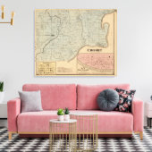 Crosby, Ohio Canvas Afdruk (Insitu (Woonkamer))